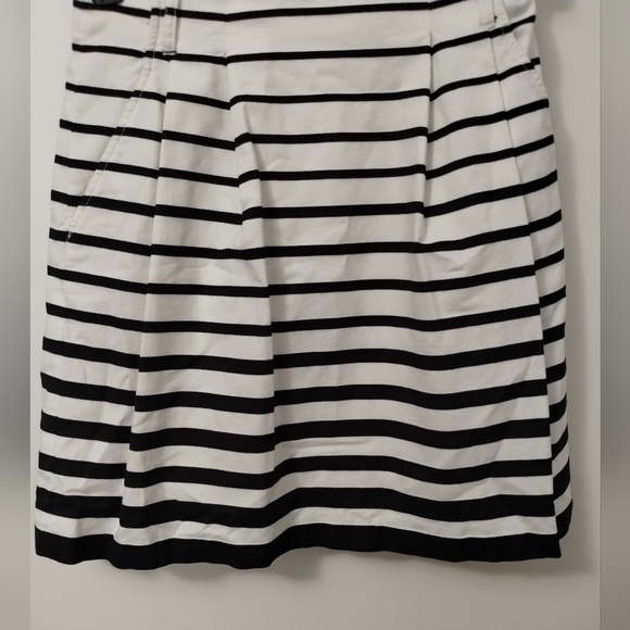 White House Black Market, Stripped Skirt Black & White - Picture 9 of 11